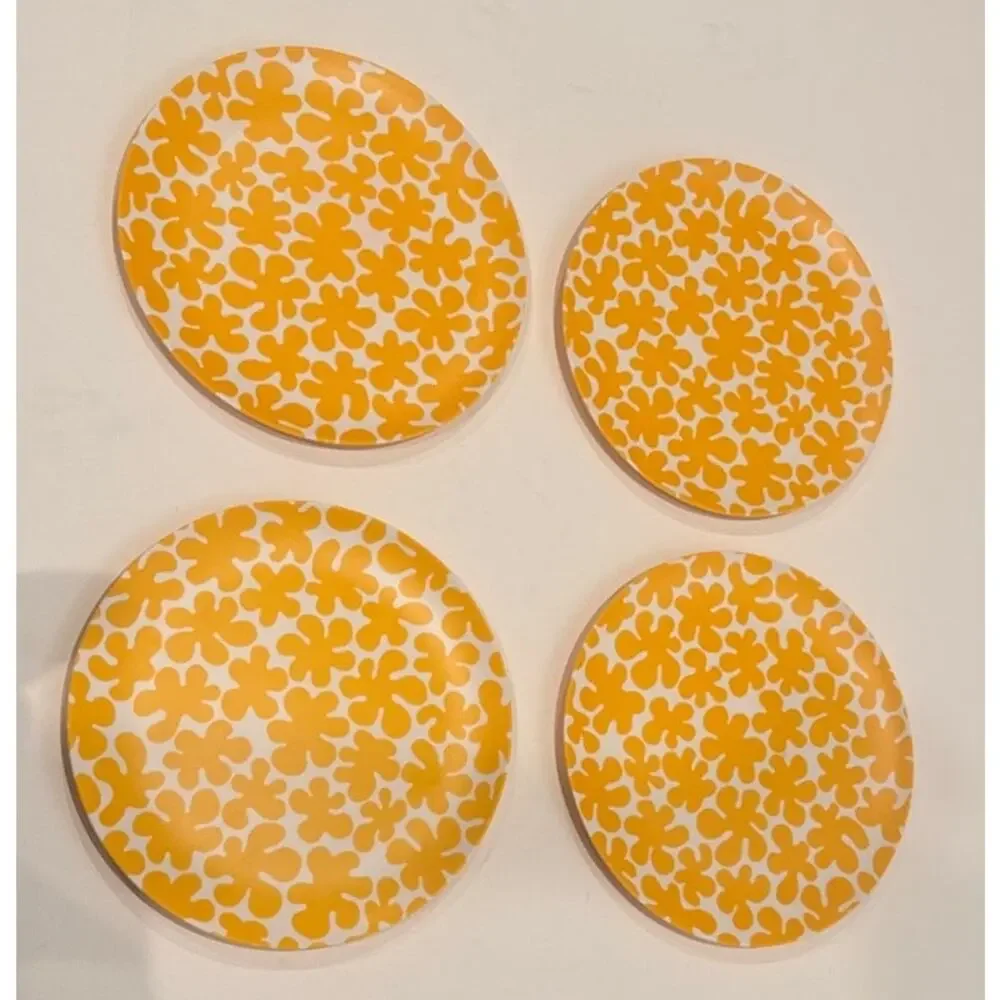 Marimekko for Target Melamine Dinner Plates, (set of 4)